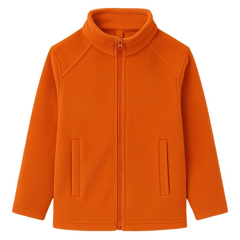 ANDESLAND OUTDOOR APPAREL - Chaqueta Polar Liso Chilla Rojo Niños