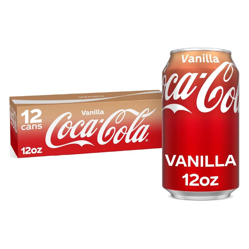 COCA COLA - Bebidas Vainilla Lata Coca-Cola 12 x 355 ml