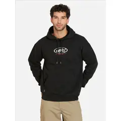 RIP CURL - Poleron Canguro Breaker Negro Hombre - Negro