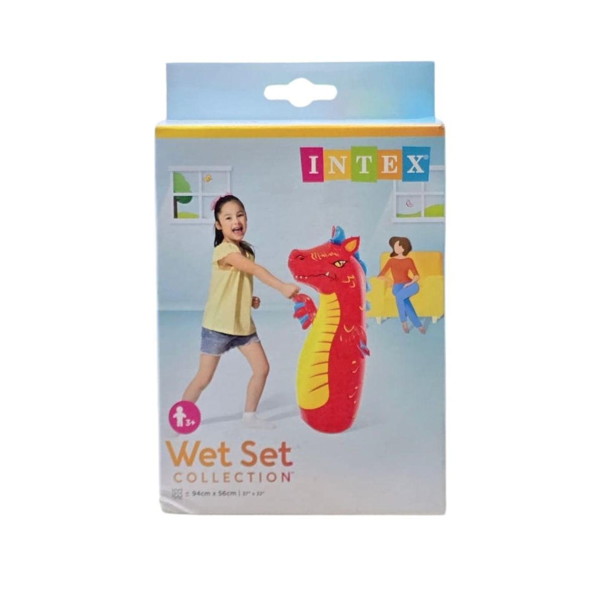 Juguete Inflable Mono Porfiado INTEX Dragon, marca INTEX - Foto Principal
