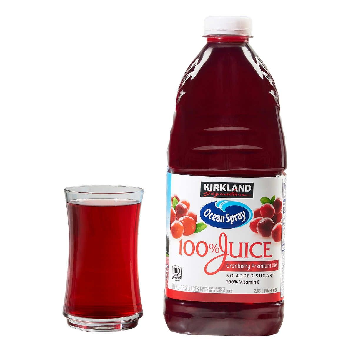 KIRKLAND - Jugo Cranberry Premium Kirkland 283L