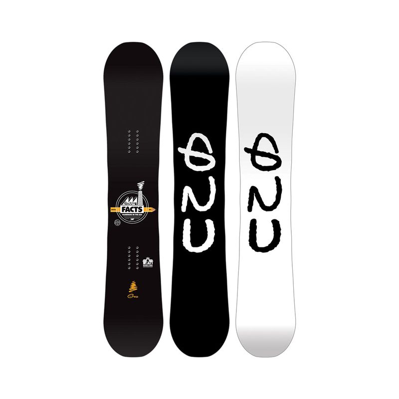 GNU - TABLA DE SNOWBOARD GNU FACTS - 162W