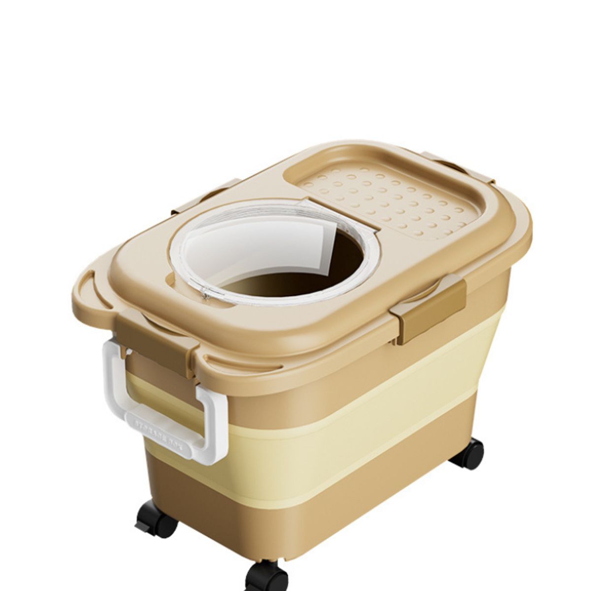 GENERICO - Contenedor Alimento Mascotas Plegable 8kg Perros Gatos