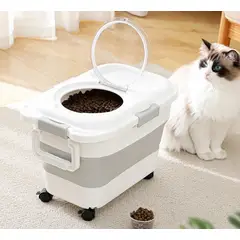 GENERICO - Contenedor Alimento Mascotas Plegable 8kg Perros Gatos