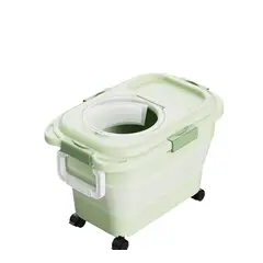 GENERICO - Contenedor Alimento Mascotas Plegable 8kg Perros Gatos