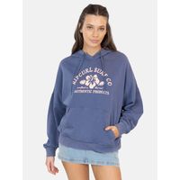 Poleron Canguro Mistcrest Azul Mujer - Azul