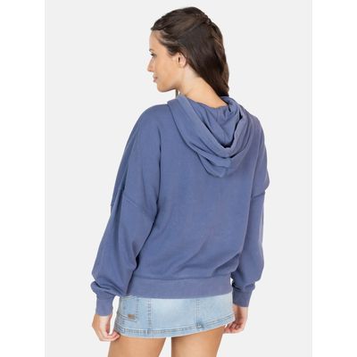 Imagen 2 del producto Poleron Canguro Mistcrest Azul Mujer - Azul