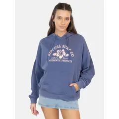 RIP CURL - Poleron Canguro Mistcrest Azul Mujer - Azul