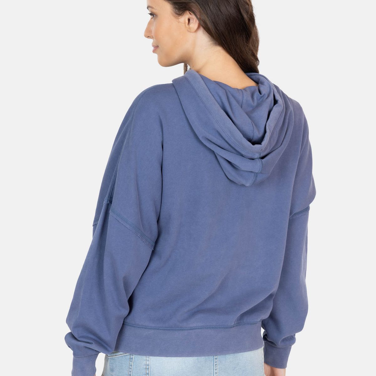 RIP CURL - Poleron Canguro Mistcrest Azul Mujer Rip Curl - Azul