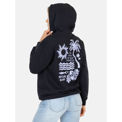 Imagen 2 del producto Poleron Canguro Swellpass Negro Mujer - Negro