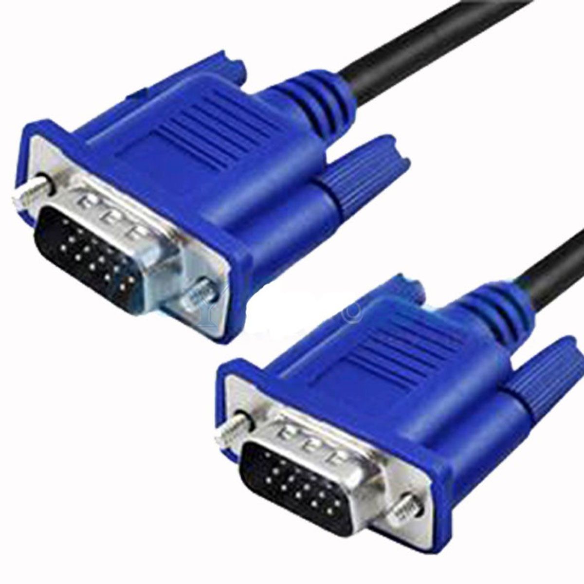 GENERICO - CABLE VGA 5 MTS. M/M, C/FERRITA, CONECTOR AZUL