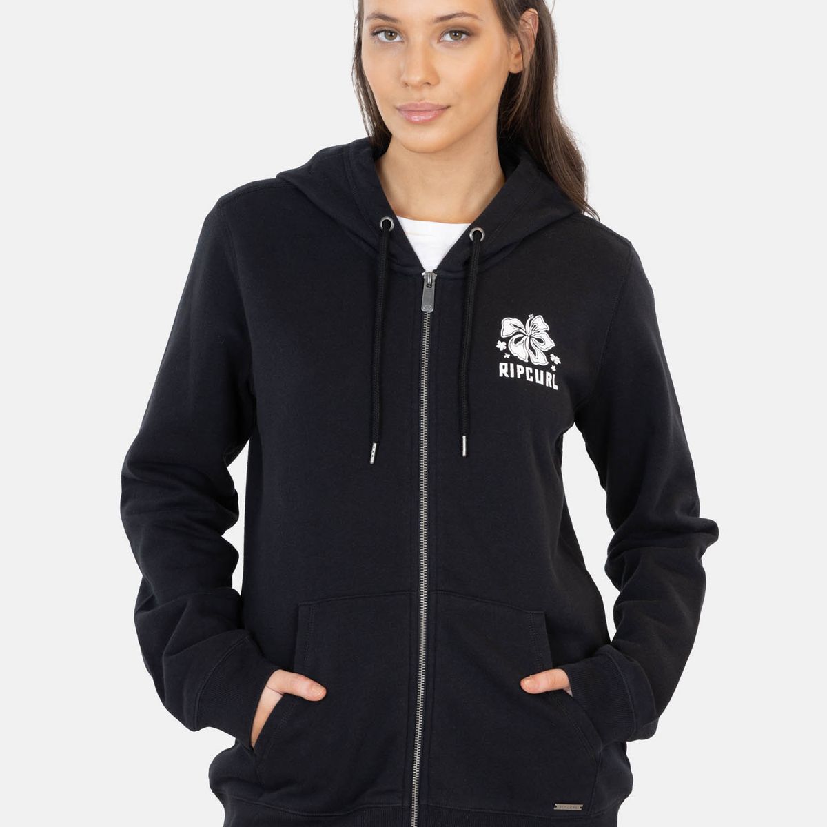 RIP CURL - Poleron FZ Wildline Negro Mujer Rip Curl - Negro