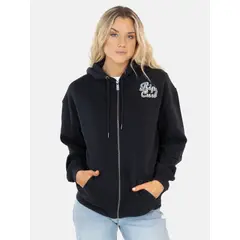 RIP CURL - Poleron FZ Surfshot Negro Mujer - Negro