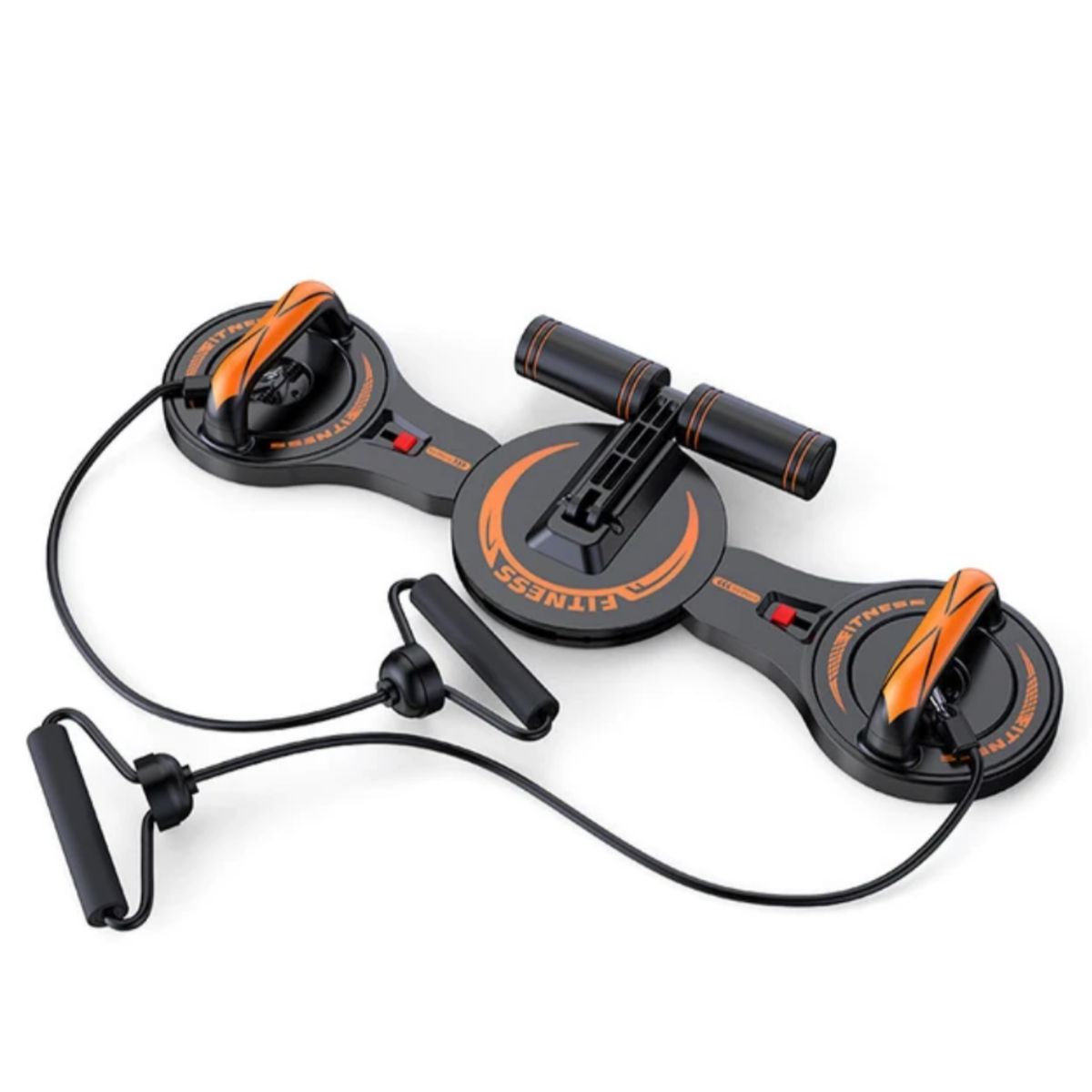 GENERICO - Push Up Board 5 En 1 con Bandas y Mangos Giratorios N