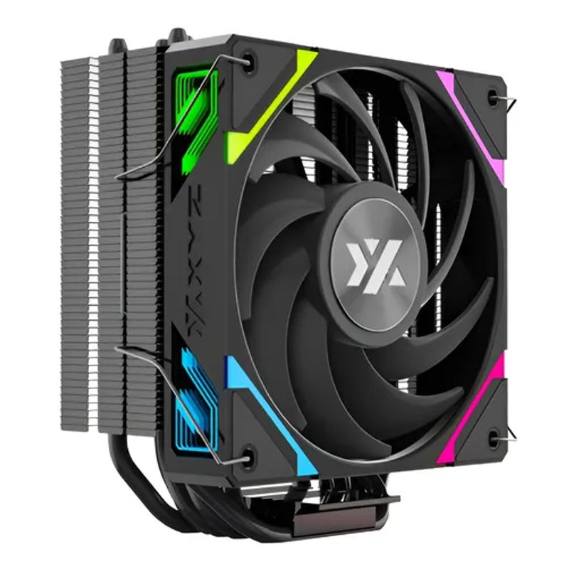 GENERICO - Disipador para cpu xyz thermax 6 a-rgb intelamd color ne