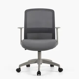 FORM OFFICE - Silla Oficina Mesh Gris Claro Form
