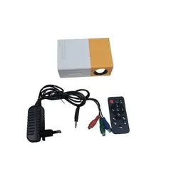 GENERICO - Proyector YG300 5V 2A entrada HDMI 13x9x5 cm