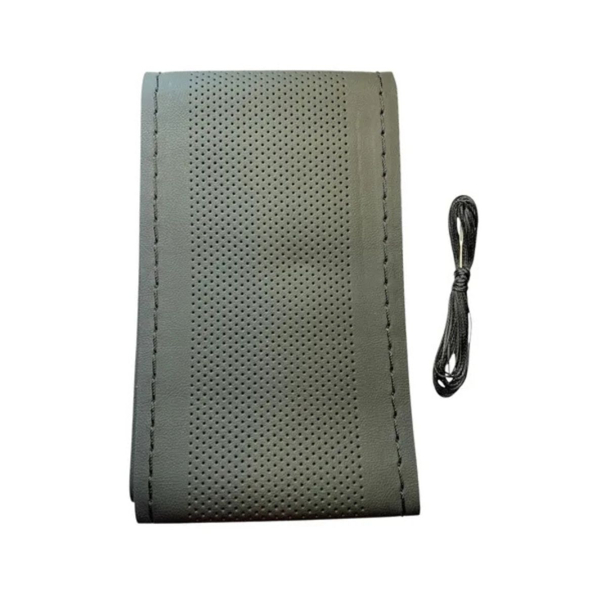 GENERICO - Funda Cubre Volante Cosido Antirresbalante 37-38CM NEGRO