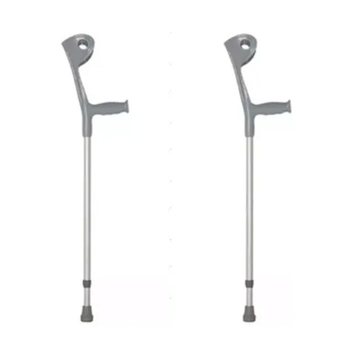 GENERICO - 2 bastón muleta canadiense regulable en altura