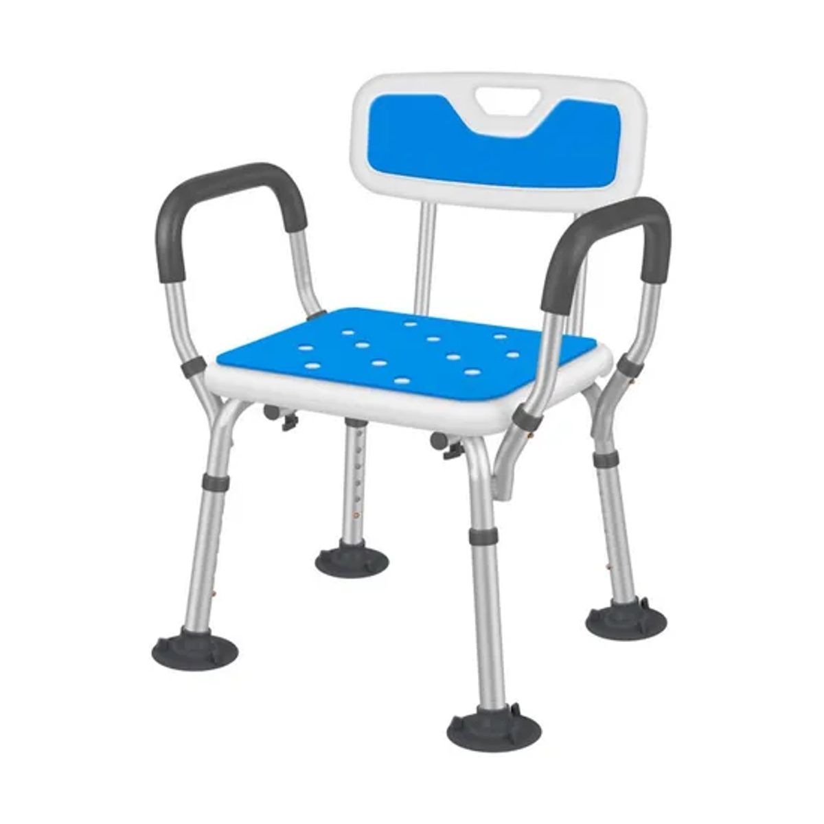 GENERICO - Silla baño ducha 3 en 1 soporte antideslizante agarradera