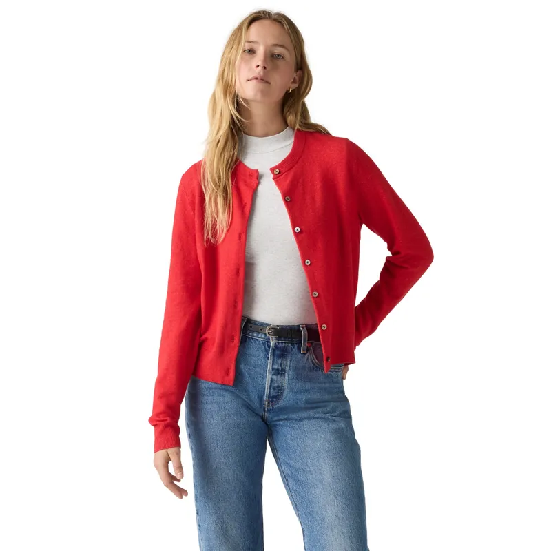 LEVIS - Sweater Mujer Tara Super Soft Rojo Levis