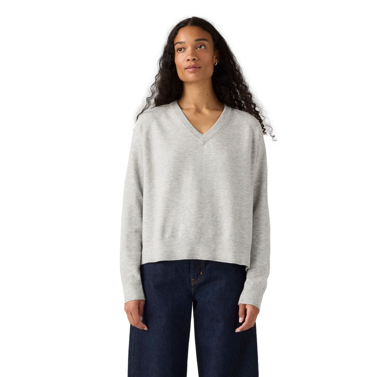 LEVIS - Sweater Mujer Tara Super Soft Gris Levis