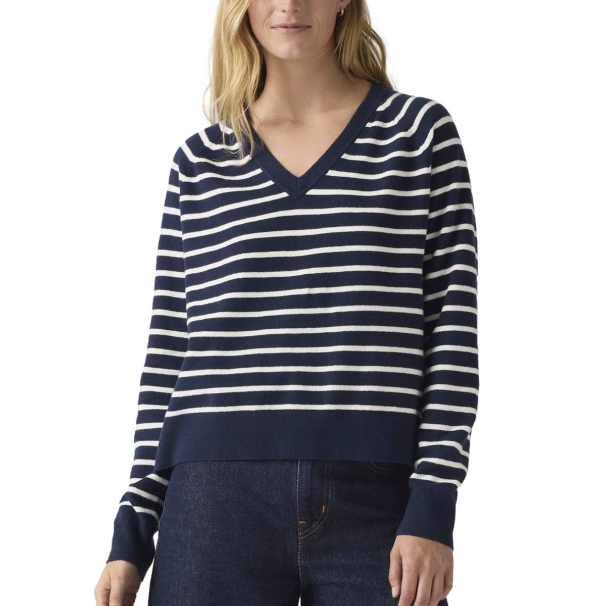 LEVIS - Sweater Mujer Tara Super Soft Azul Levis