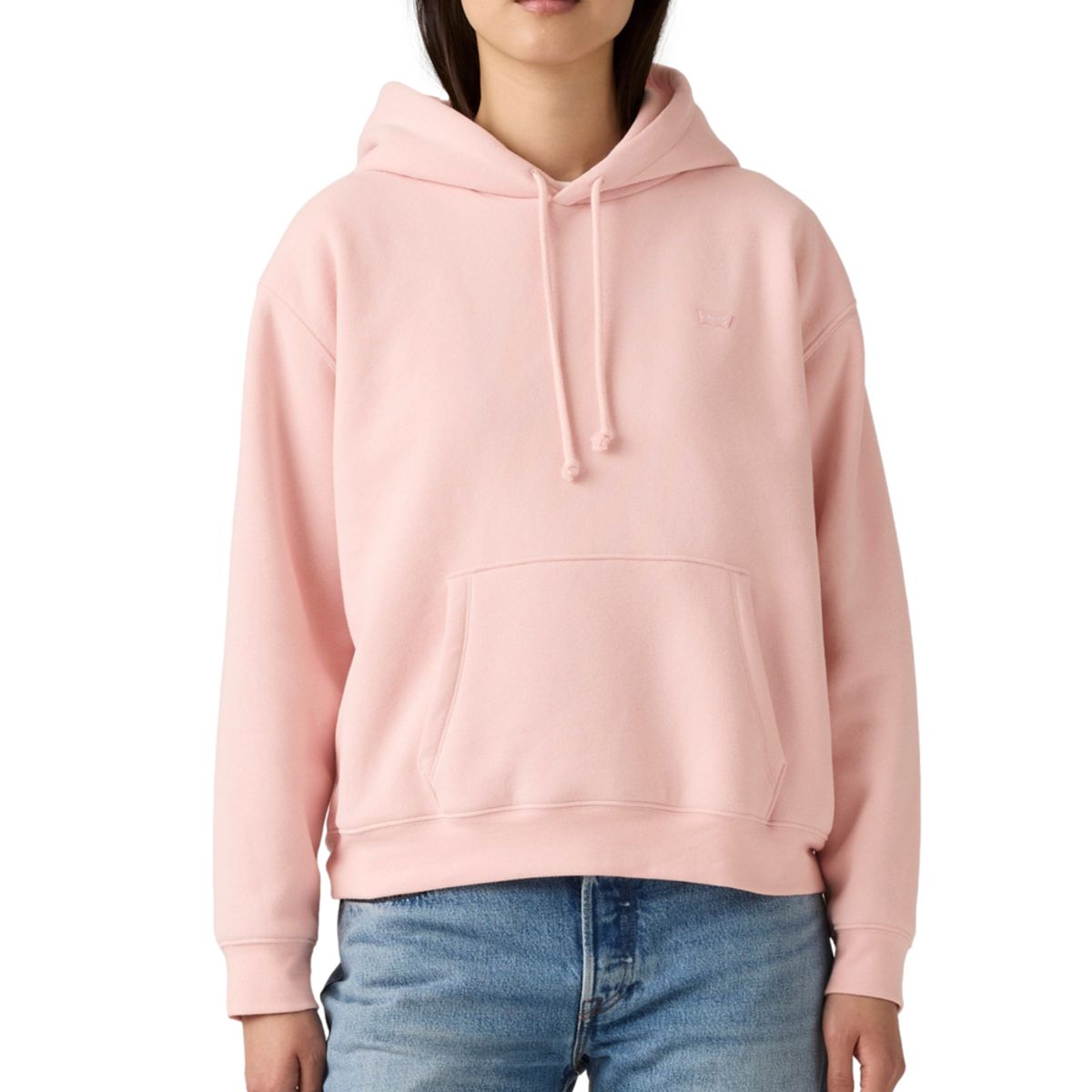 LEVIS - Polerón Mujer Everyday Hoodie Rosado Levis