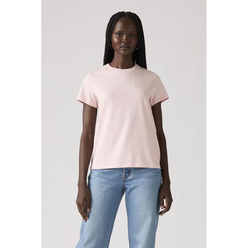 LEVIS - Polera Mujer The Perfect Tee Rosado Levis