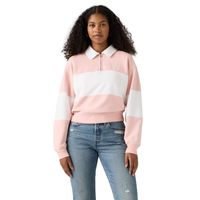 Polerón Mujer Gr Banks 1/4 Zip Rosado