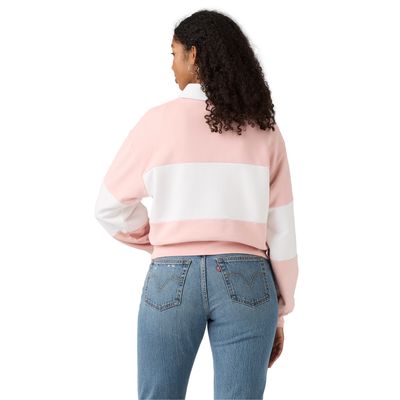 Imagen 2 del producto Polerón Mujer Gr Banks 1/4 Zip Rosado