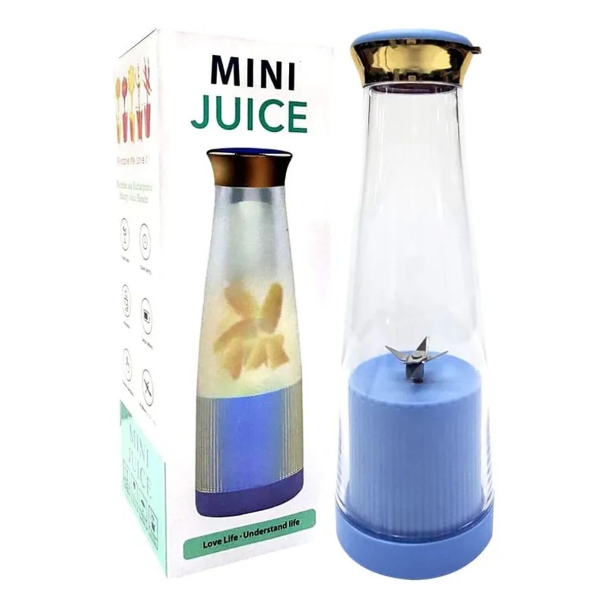Mini Juguera Personal Batidora Portátil Inalámbrica Usb, marca GENERICO - Foto Principal