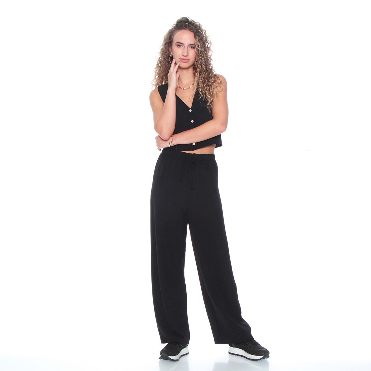 WADOS - CONJUNTO VEST Y PAMNTALON SOLIDO