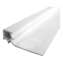 DVP - Esquinero Recto Cerámica Pro 10mm Blanco 2,5 Mts 25 Un