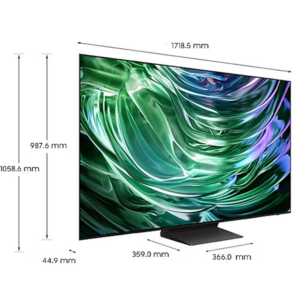 SAMSUNG - Smart TV Samsung 77'' OLED 4K S90D (2024)