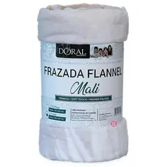 DORAL - Frazada Flannel Mali 2 Plazas Tonos Rosas - PS