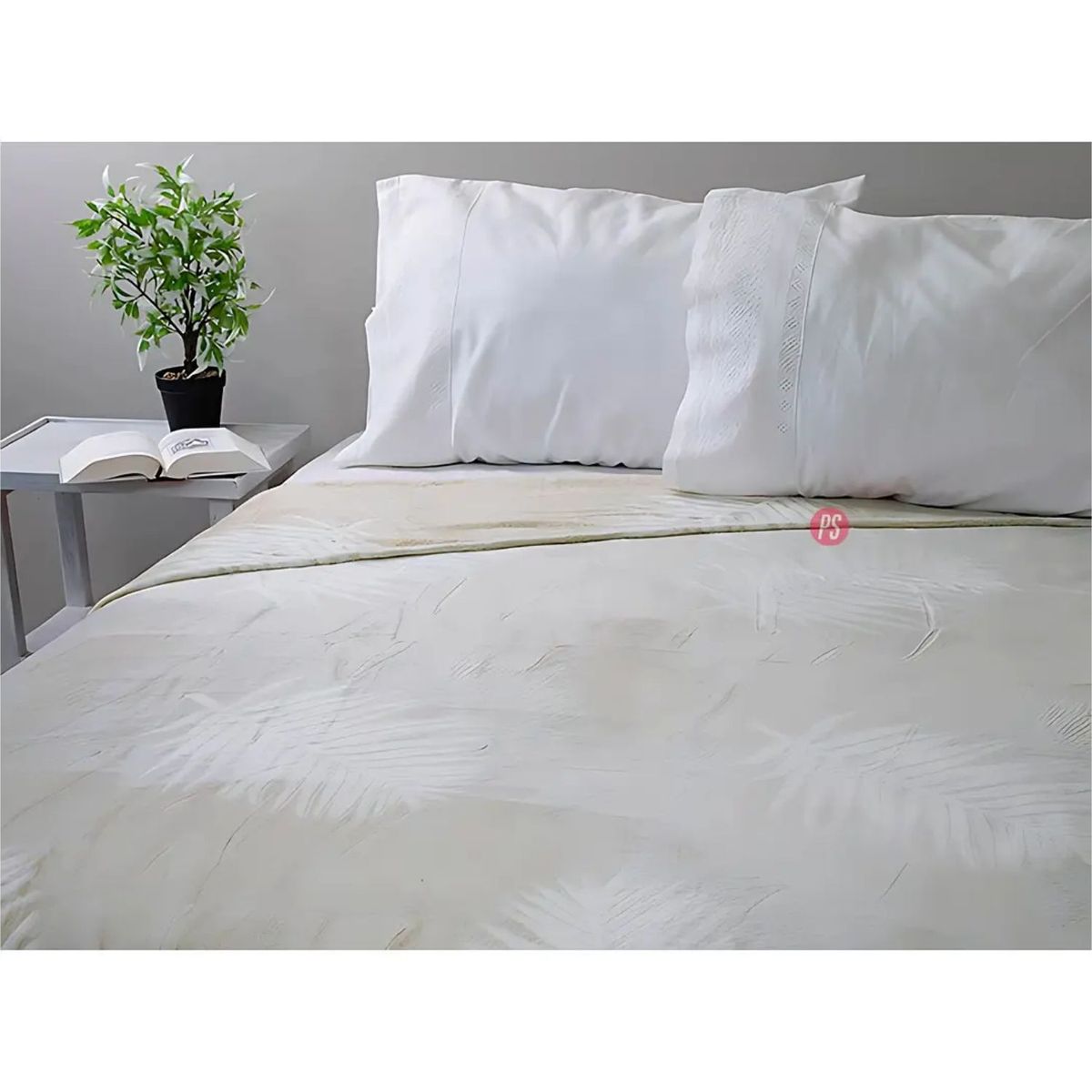 DORAL - Frazada Flannel Mali 2 Plazas Tonos Rosas Doral - PS