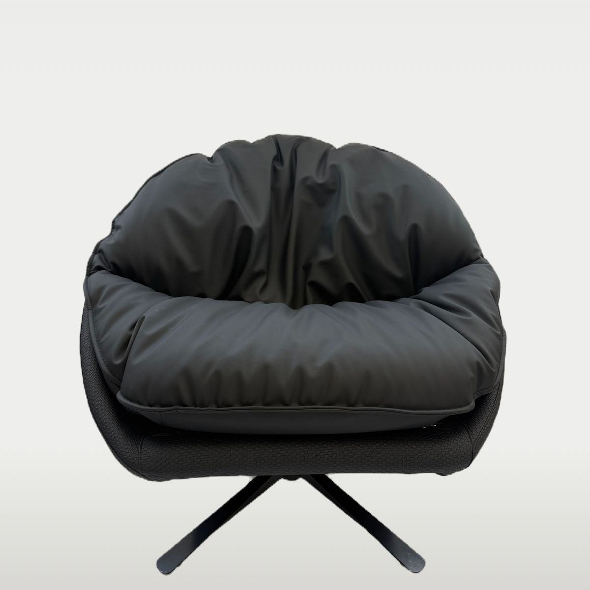 MODRA - Sillón Giratorio Cuero Londres