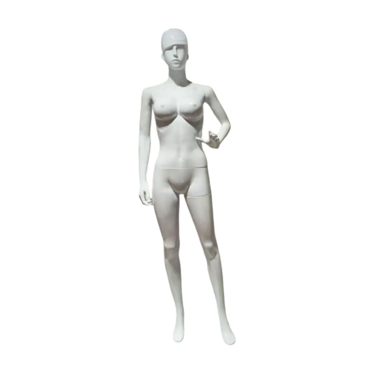 GENERICO - Maniqui Femenino Blanco Cuerpo Completo Gms