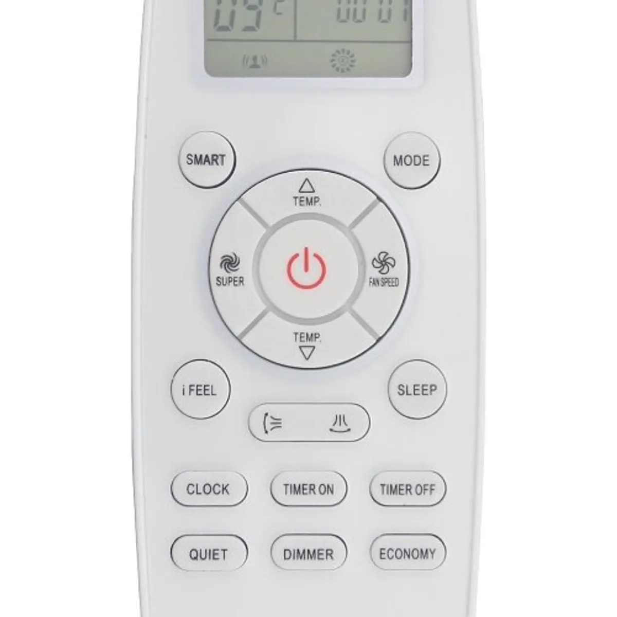 GENERICO - Control Remoto Para Clark Inverter Hisense 12000 9000 18000