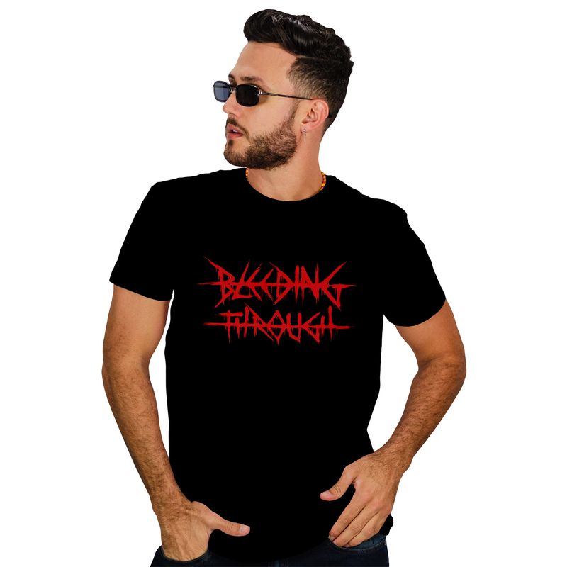 ROLY - Polera hombre Bleeding Through metal rock