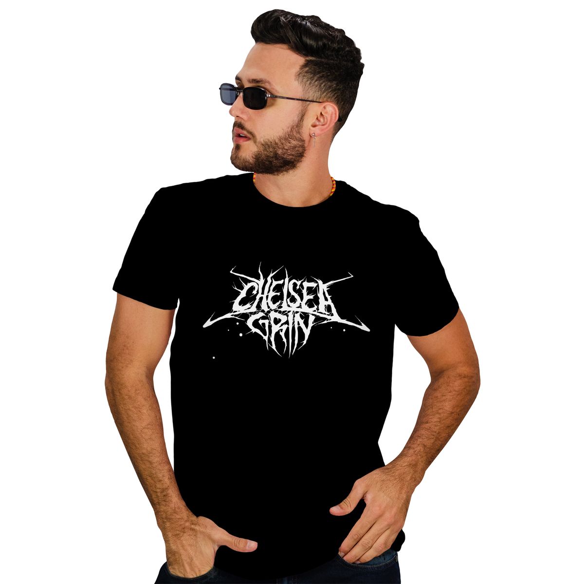 ROLY - Polera hombre Chelsea grin metal rock