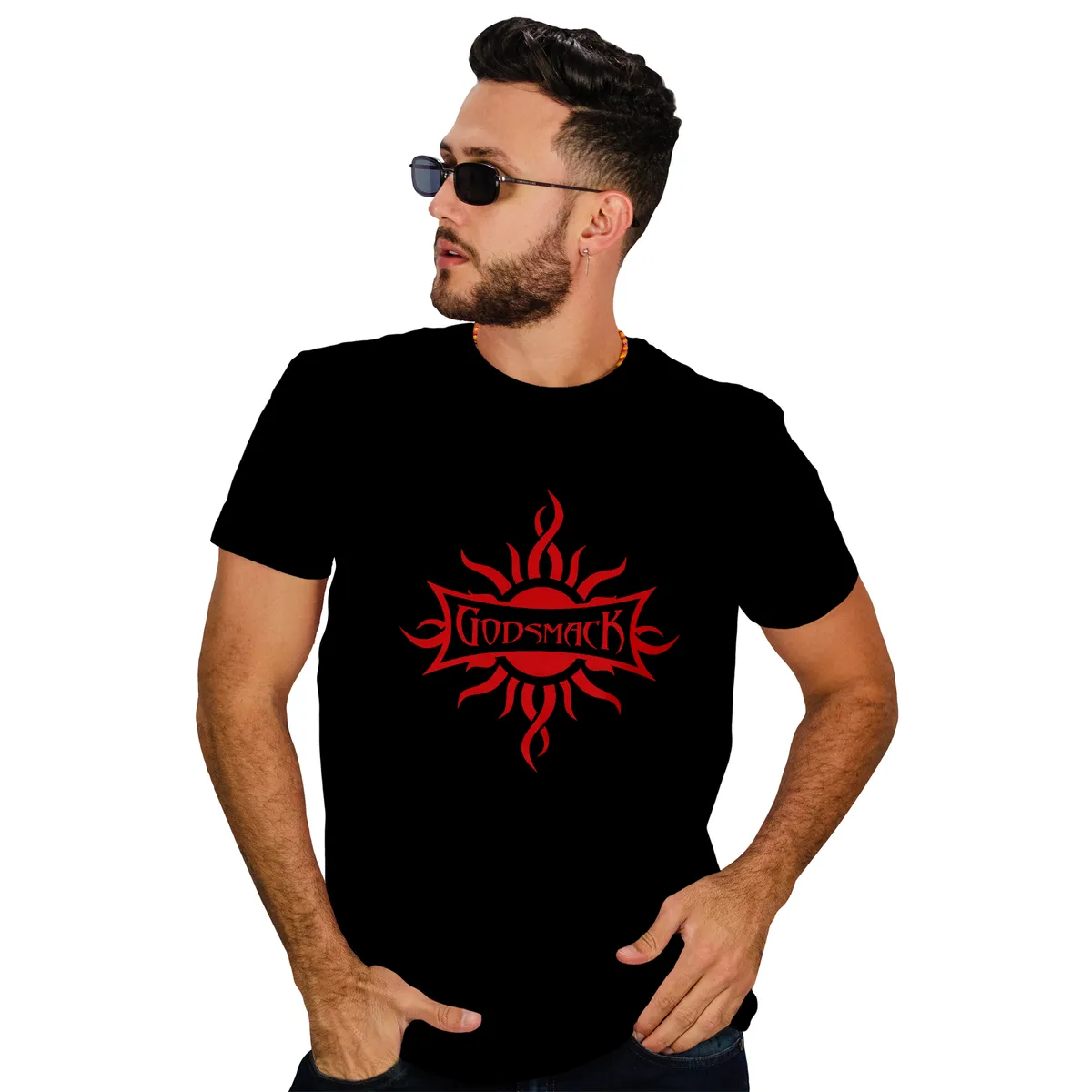 ROLY - Polera hombre Godsmack metal rock