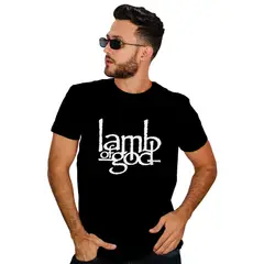 ROLY - Polera hombre Lamb of god metal rock D2