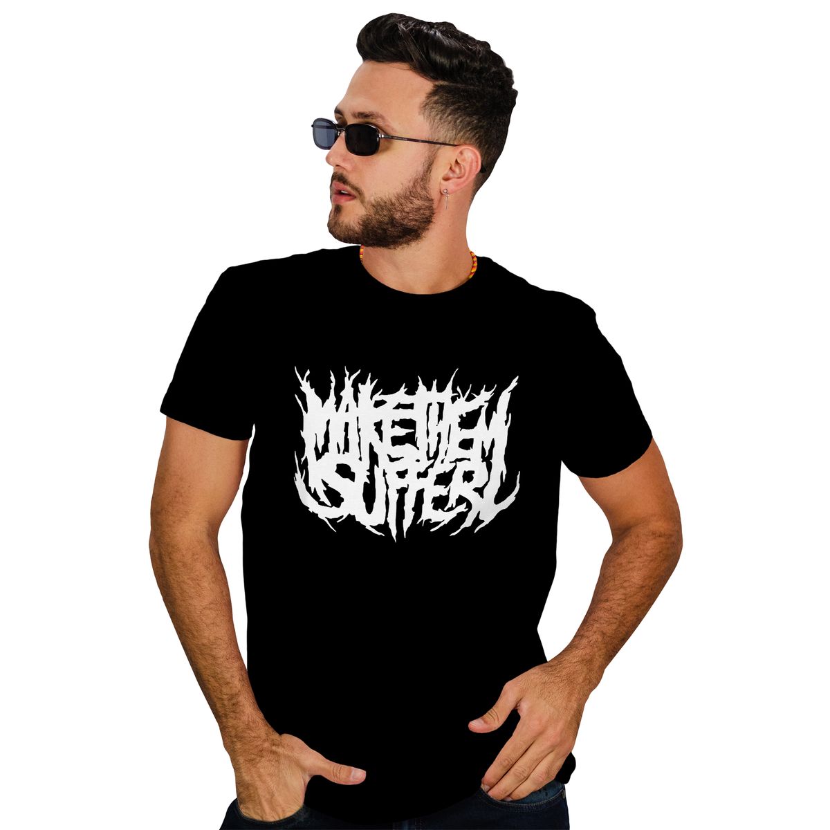 ROLY - Polera hombre Make Them Suffer metal rock D2