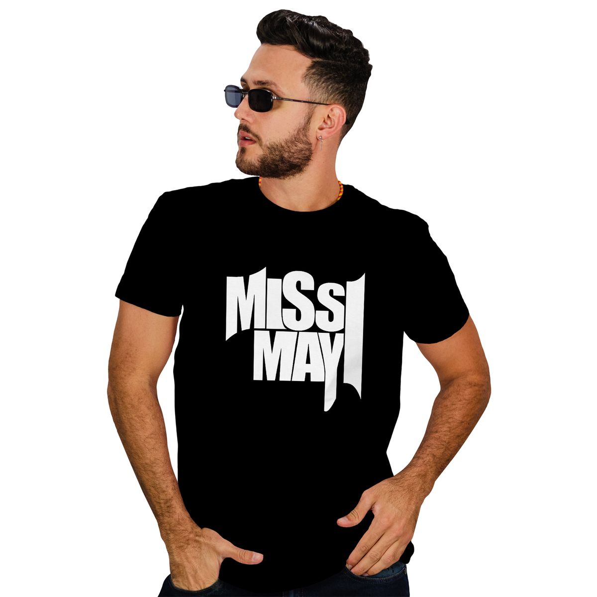 ROLY - Polera hombre Miss may i metal rock
