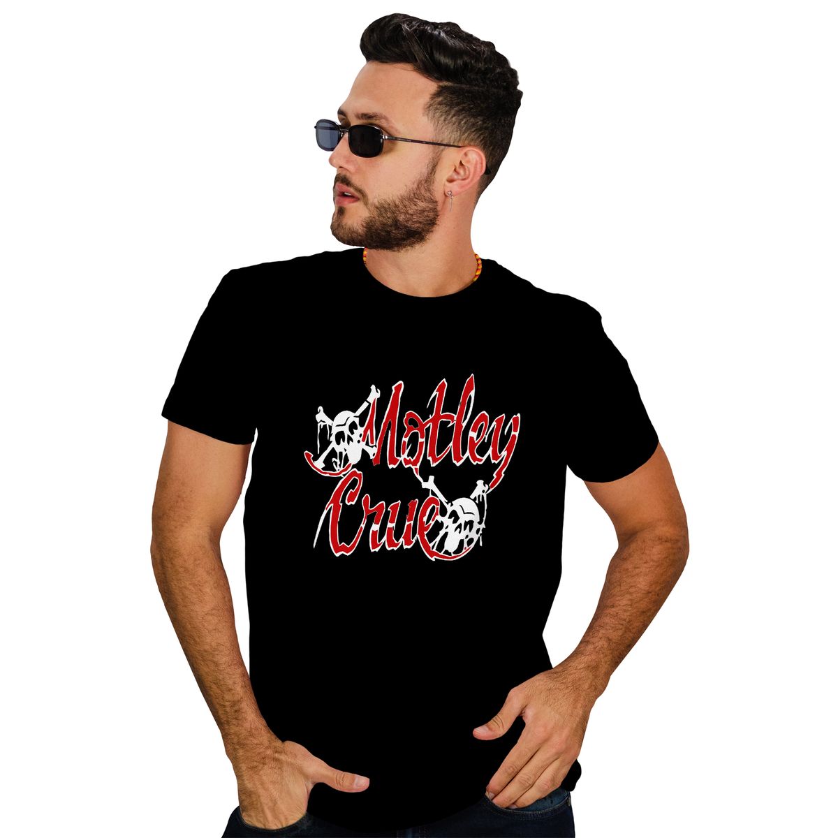 ROLY - Polera hombre Motley Crue metal rock