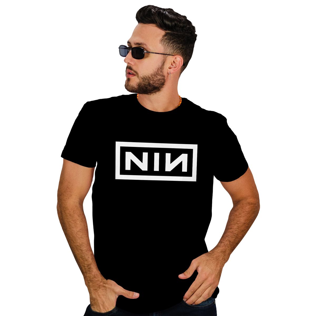 ROLY - Polera hombre NIN Nine Inch Nails metal rock