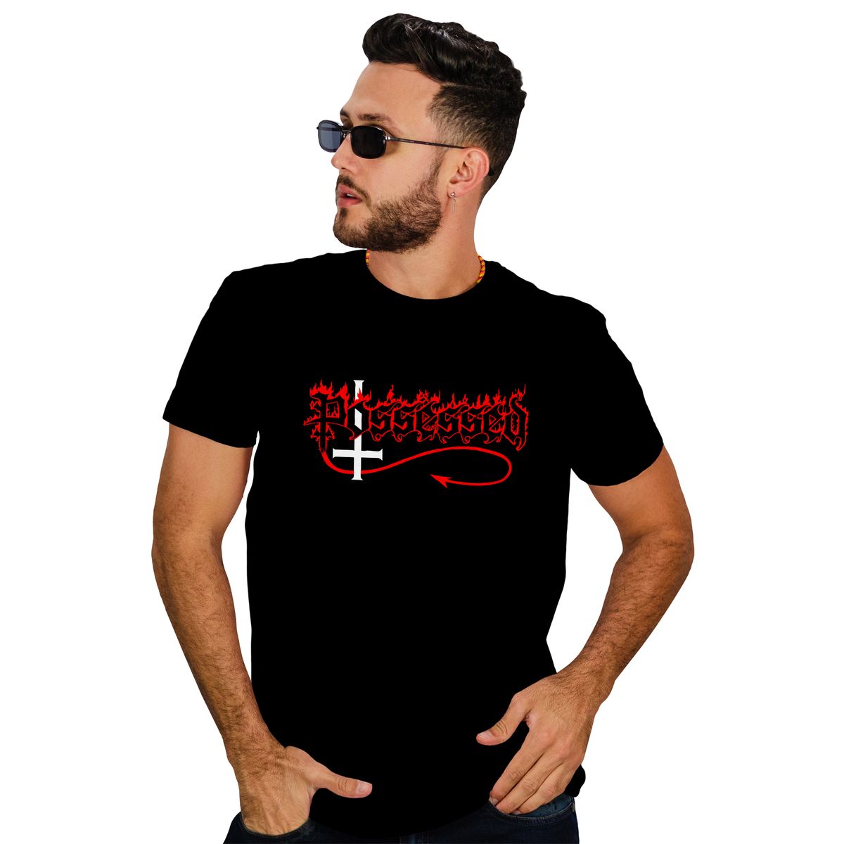 ROLY - Polera hombre Possessed metal rock