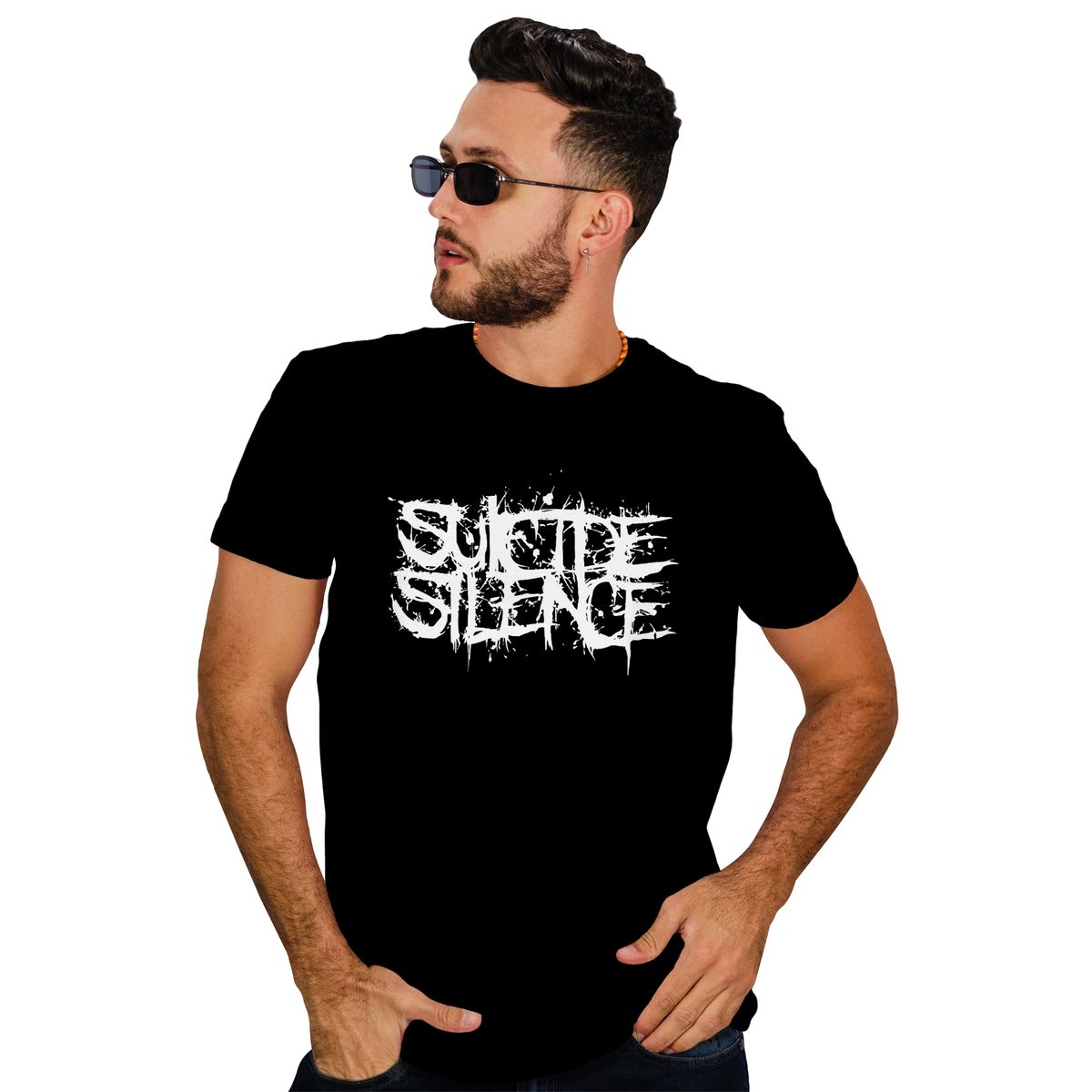 ROLY - Polera hombre Suicide silence metal rock